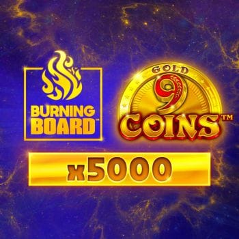 9 Coins™ Gold Burning Board™ game cover